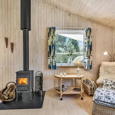 Beach Front Home In Tranekaer With Sauna *